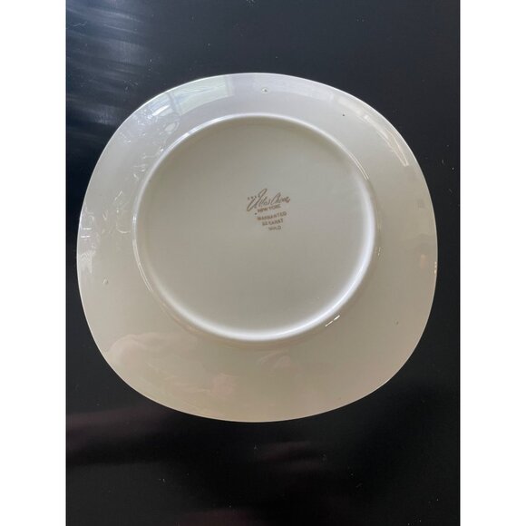 Atlas China New York 22 Kt Gold Trim Bless This House Decorative Plate 8 Inch - Picture 7 of 7